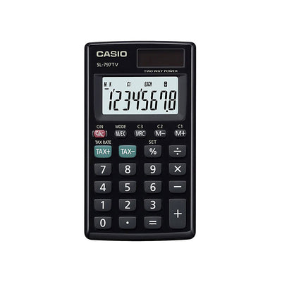 CASIO SL797TVBlack Tax Calculator