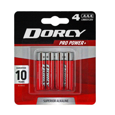 DORCY 4AAA Alkaline Batteries