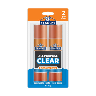 ELMER'S School Glue Sticky 40G Pack of 2 Box of 6