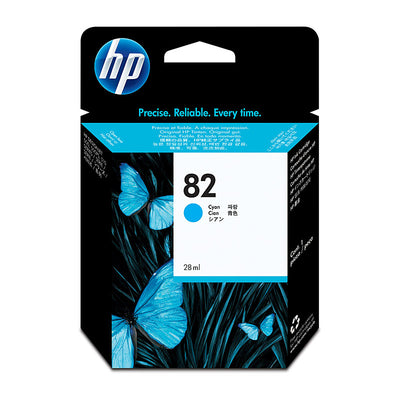 HP 82 Cyan Ink Cartridge C4911A