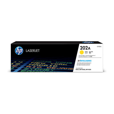 HP 202A Yellow Toner CF502A
