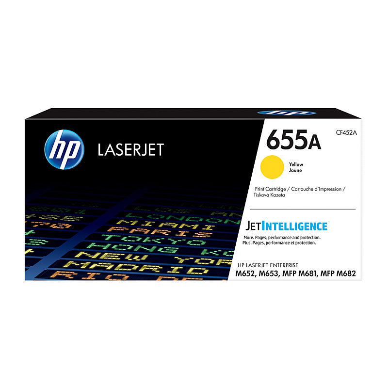 HP 655A Yellow Toner CF452A