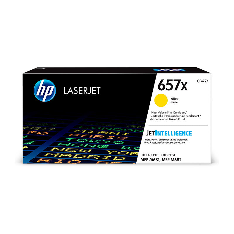 HP 657X Yellow Toner CF472X