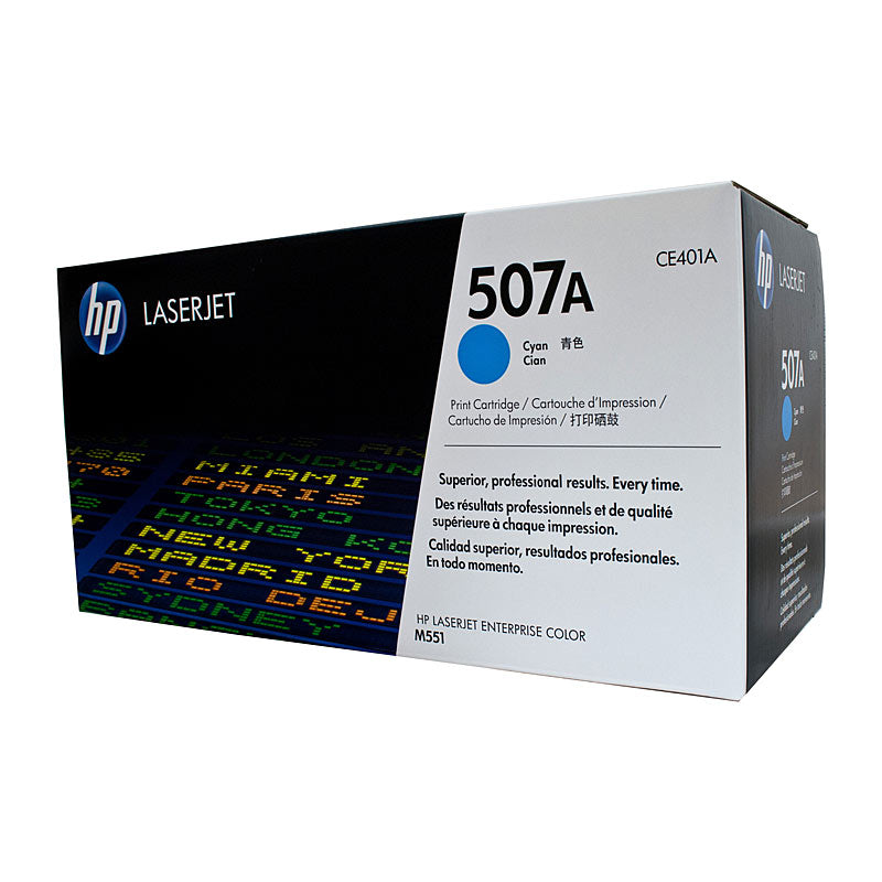 HP 507A Cyan Toner CE401A