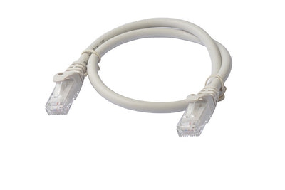 8WARE Cat6a UTP Ethernet Cable 0.5m (50cm) Snaglessï_Grey