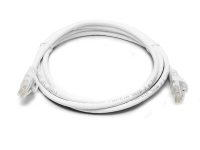 8WARE Cat6a UTP Ethernet Cable 0.5m (50cm) Snaglessï_White