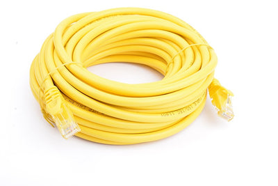 8WARE Cat6a UTP Ethernet Cable 10m Snaglessï_Yellow