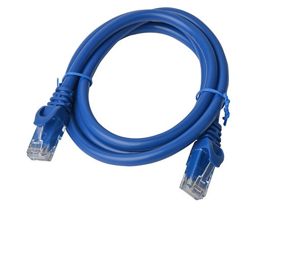 8WARE Cat6a UTP Ethernet Cable 1m Snaglessï_Blue