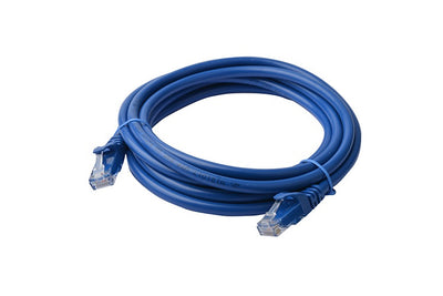 8WARE Cat6a UTP Ethernet Cable 3m Snaglessï_Blue