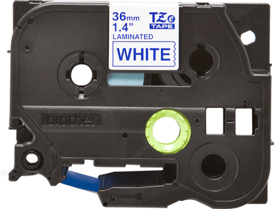 Genuine Brother TZe-263 Labelling Tape Cassette ‘„‘_ Blue on White, 36mm wide, 8m long Compatible with a wide range of Brother‘„‘Žs P-touch printers