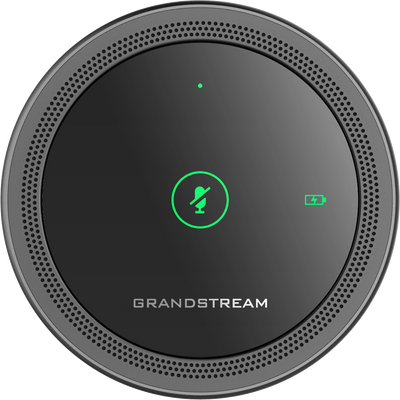 GRANDSTREAM GMD1208 Desktop Wireless Expansion Microphone, Bluetooth, 1500mA Li-ion Battery, 8 Omni Microphones, Opus
