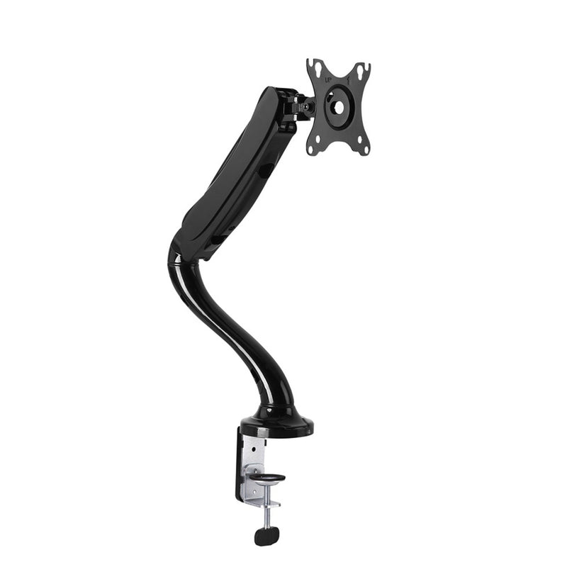 Brateck Single Monitor Interactive Single Counterbalance LCD VESA Desk Clamp and Grommet Mount for 13&