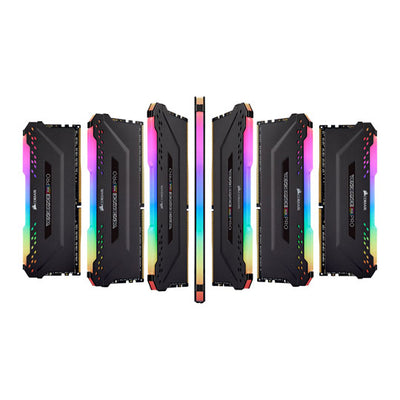 CORSAIR Vengeance RGB PRO 32GB (2x16GB) DDR4 3000MHz C16 Desktop Gaming Memory CMW32GX4M2C3000C15