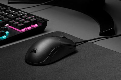 CORSAIR SABRE PRO CHAMPION SERIES Gaming Mice Ultra Lightweight, 18,000 DPI sensor, Axon 8,000 Hz Hyper-Polling, Flexible weave Cable