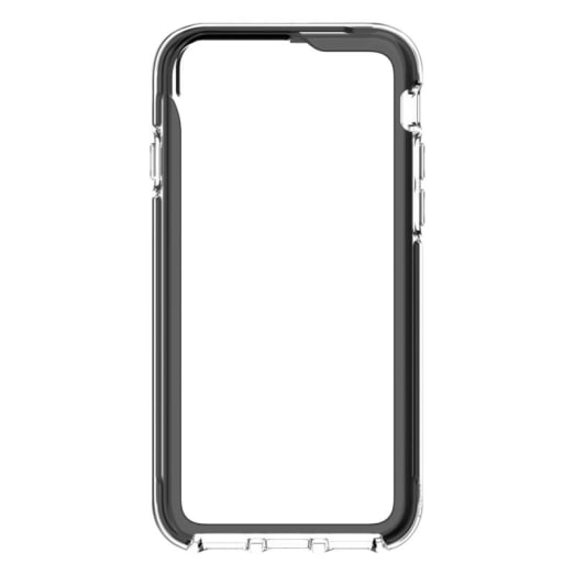 FORCE TECHNOLOGY Aspen Case for Apple iPhone 6/6s/7/8/SE- Clear/ Black EFCDUAE137CLB, Shock and drop protection - 6-meter drop tested, D3O Impact Protection