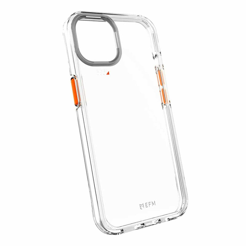 FORCE TECHNOLOGY Aspen Case for Apple iPhone 13 - Clear EFCDUAE192CLE, Antimicrobial, Compatible with MagSafe*, 6m Military Standard Drop Tested, Slim design