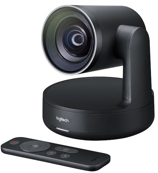 LOGITECH Rally 4K Premium PTZ Color Camera Video Audio Conferencing Automatic Control Pan/Tilt/Zoom 90ԍ 15X HD Zoom 13 Megapixel 60fps Autofocus