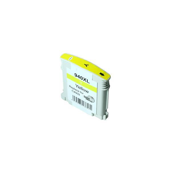 HP Compatible 940XL Remanufactured Yellow Cartridge