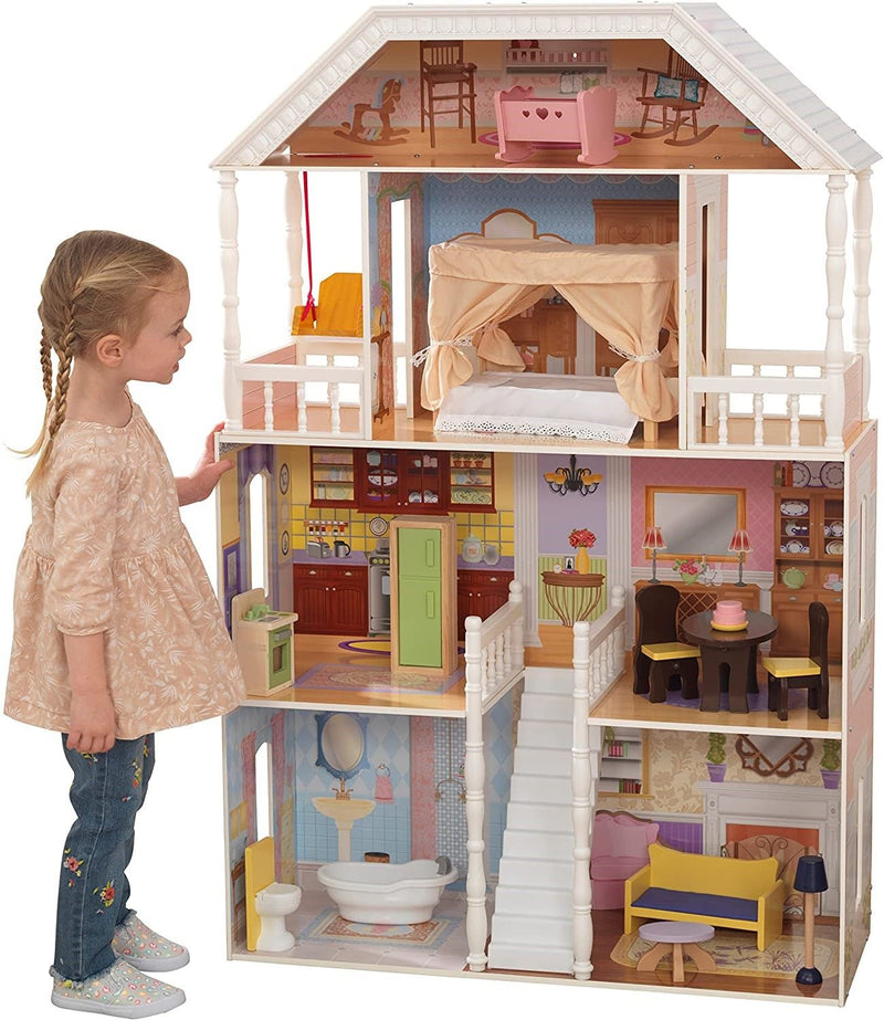 Dollhouse with Furniture for kids 120 x 42 x 14.5 cm (Model 1)