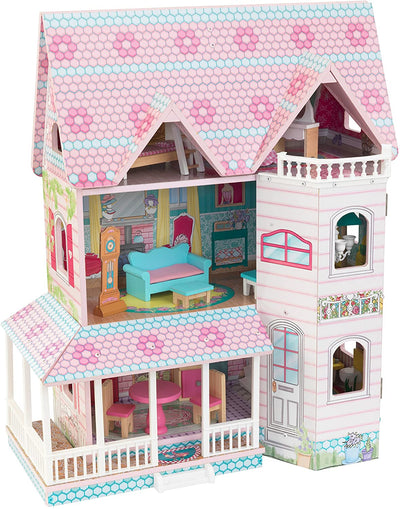 Dollhouse with Furniture for kids 71 x 60 x 33 cm (Model 4)