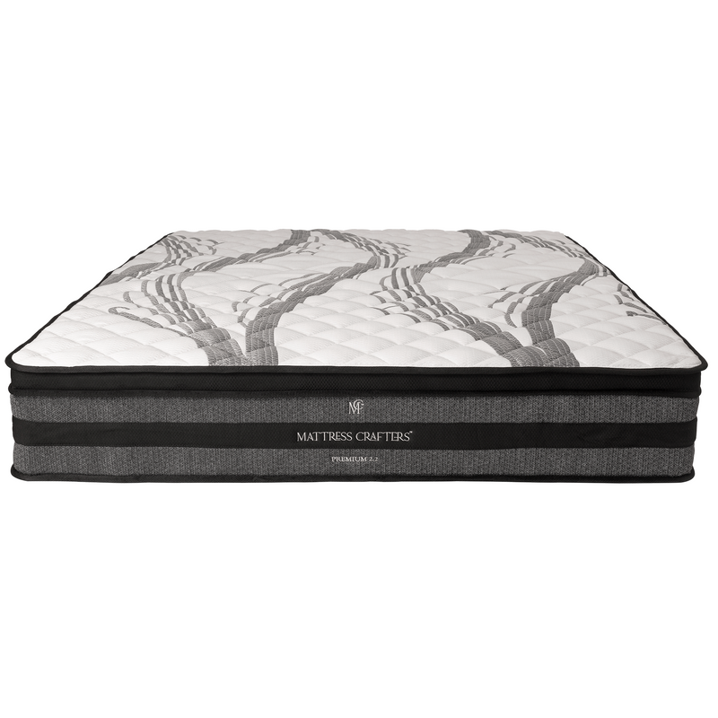 2.2 Superior Queen Mattress 7 Zone Pocket Spring Memory Foam