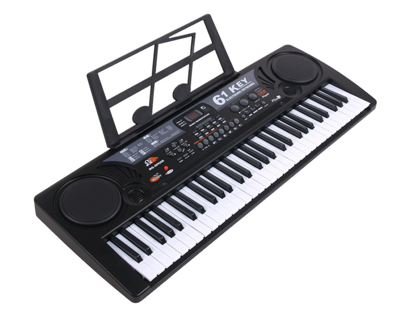 Precision Audio 61 Key Electronic Keyboard USB Digital Display Record Playback MQ809USB