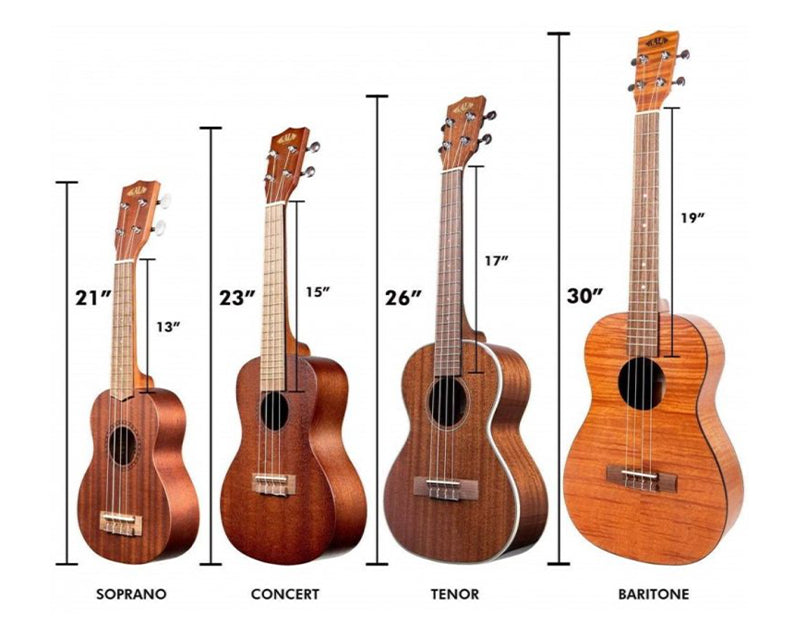 23" Concert Ukulele Guitar 12 Fret 4 String EQ UK23BCEQ