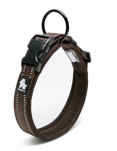 Heavy Duty Reflective Collar Brown 3XL