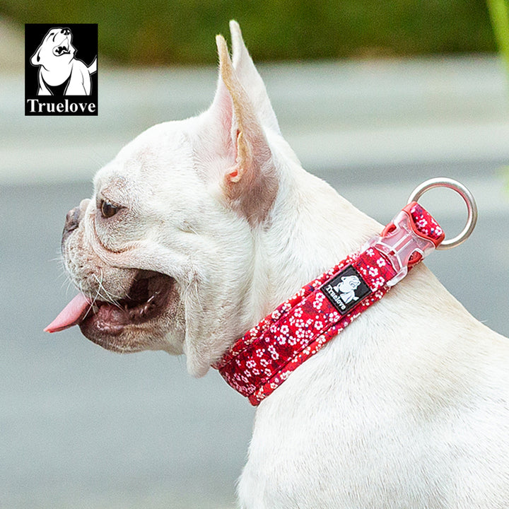 Floral Collar Poppy Red 2XL