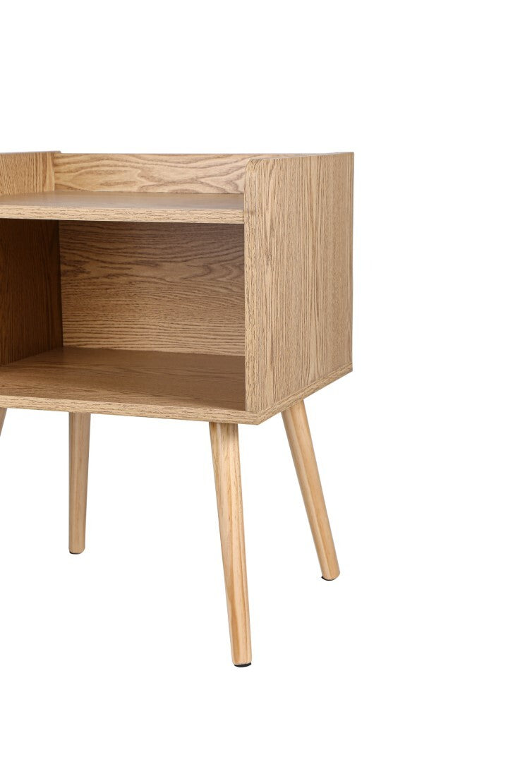 Rolialos Bedside Table Side Table Bedroom Storage