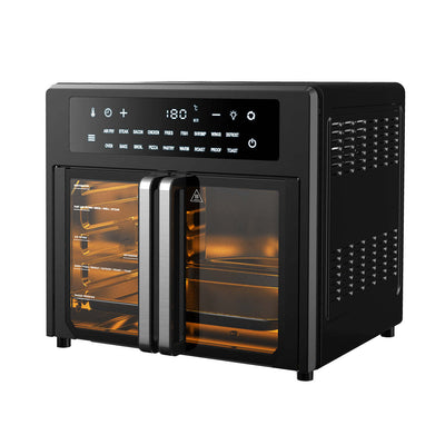 25L Air Fryer Convection Oven with 360 Cooking & French Doors