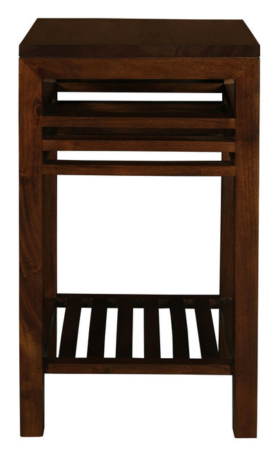 Holland Solid Mahogany Lamp Table (Mahogany)