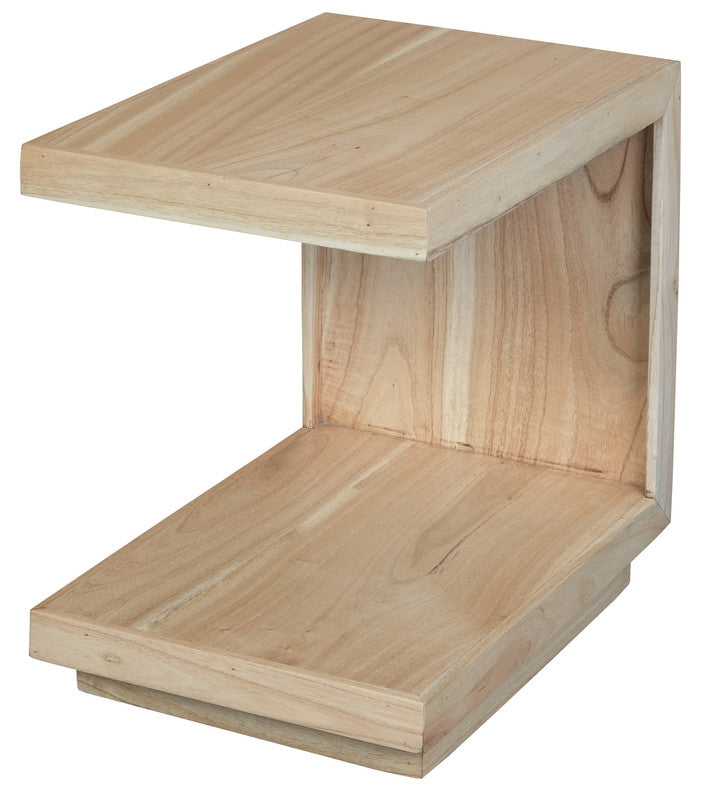 Oscar Solid Mindi Lamp Table (Natural)