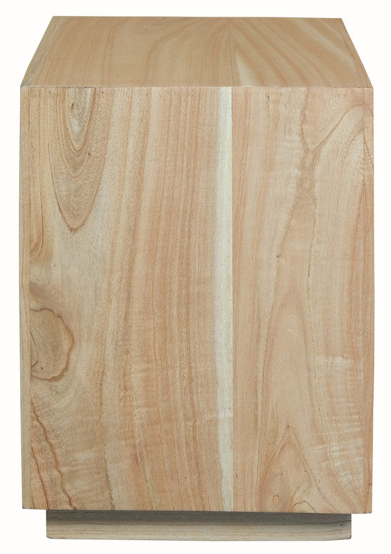 Oscar Solid Mindi Lamp Table (Natural)
