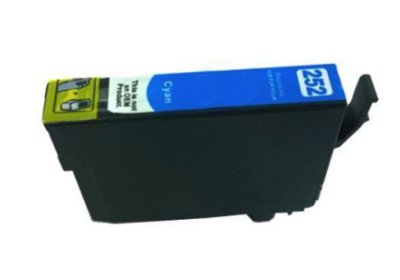 Compatible Premium Ink Cartridges 252  Standard Capacity Cyan ink - for use in Epson Printers