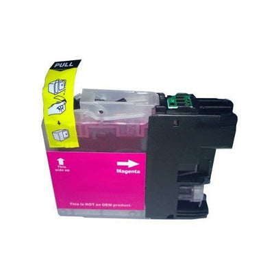 Compatible Premium Ink Cartridges LC133M XL High Yield Magenta  Inkjet Cartridge - for use in Brother Printers