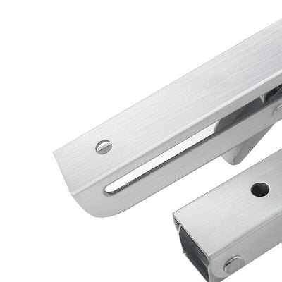 2PCS 12'' Folding Table Bracket Stainless Steel Wall Shelf Bench