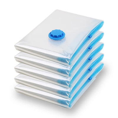 6PCS 80x60CM Vacuum Storage Bag Clothes Sealer Bags Space Saver Storage Seal Compressing