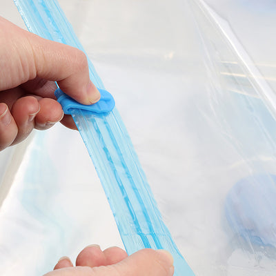 6PCS 80x60CM Vacuum Storage Bag Clothes Sealer Bags Space Saver Storage Seal Compressing