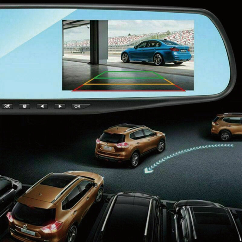 1080P Rear View Reversing Mirror 4.3&