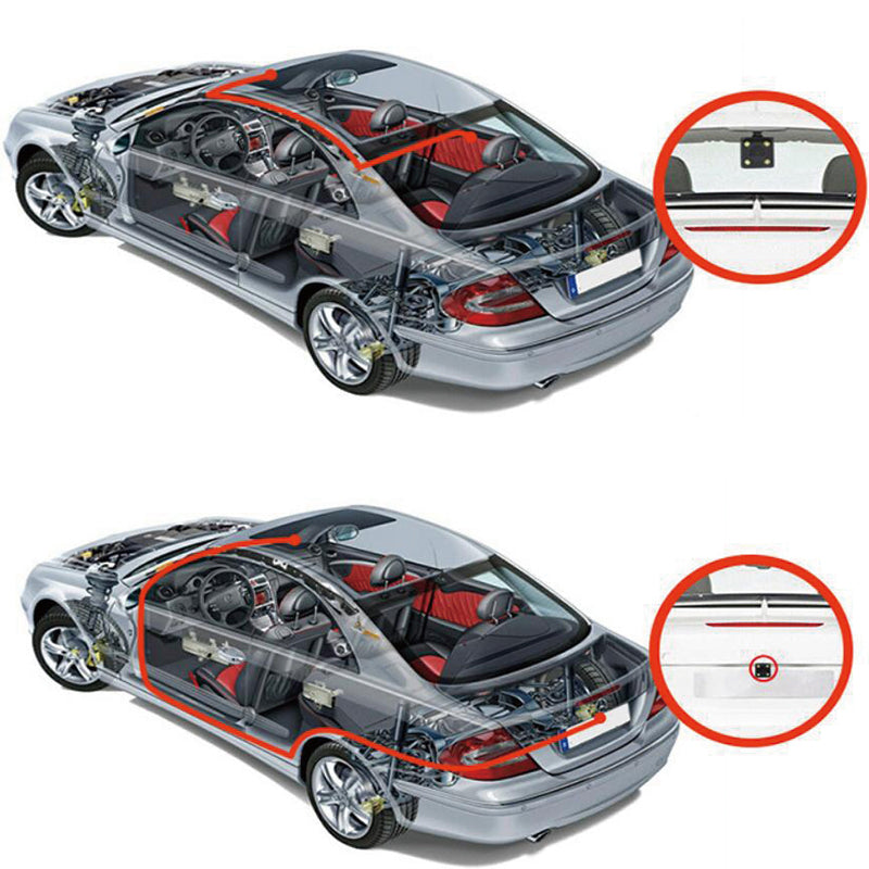 1080P Rear View Reversing Mirror 4.3&