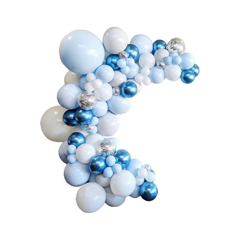 104PCS Blue Balloon Arch Kit Set Garland Birthday Wedding Baby Shower Party Decor