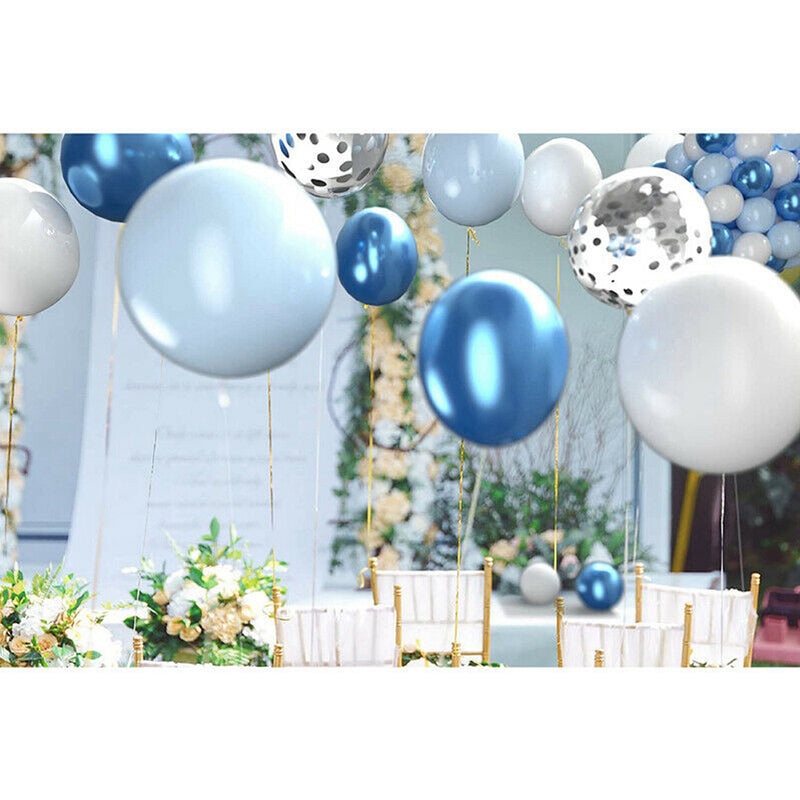 104PCS Blue Balloon Arch Kit Set Garland Birthday Wedding Baby Shower Party Decor