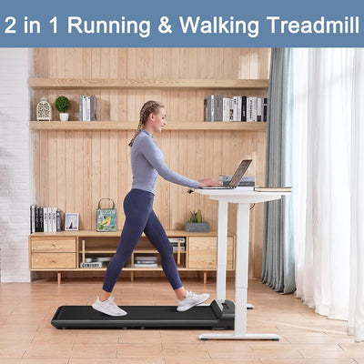 Sardine Sport C2 Foldable Portable Walking Pad Office Apartment Treadmill - Black