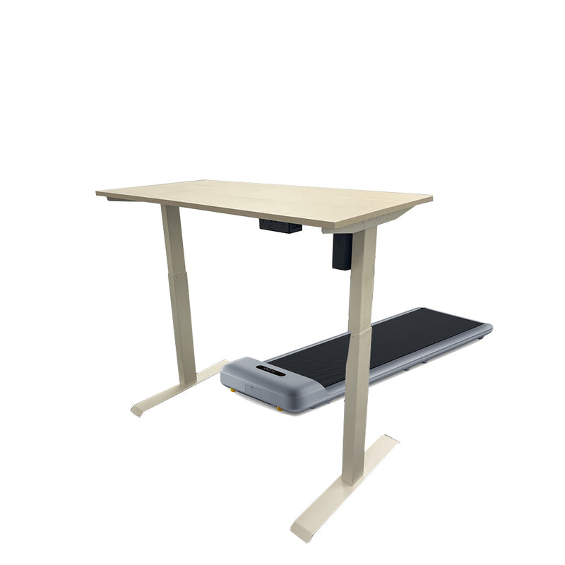 Sardine sport C2 WalkingPad WITH Electric Standing Desk (Oak desk + Grey walkingpad)