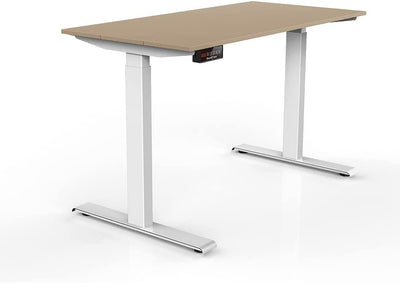 Sardine sport C2 WalkingPad WITH Electric Standing Desk (Oak desk + White walkingpad)