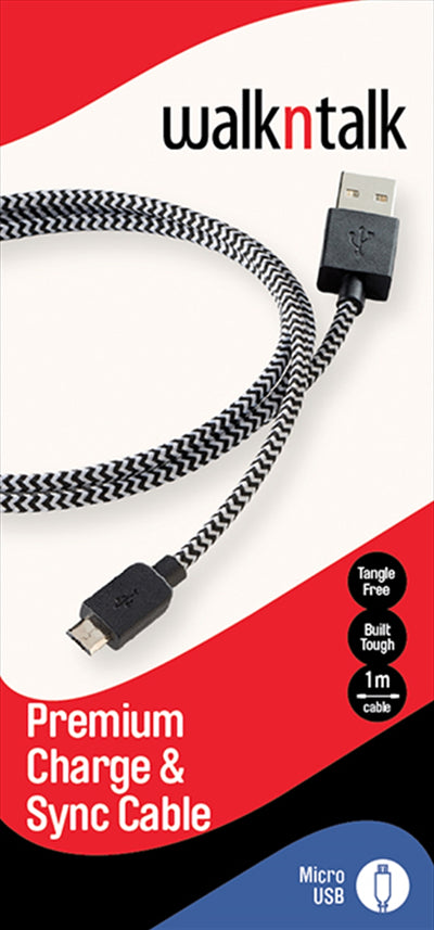 Charge Sync Cable Micro USB Black