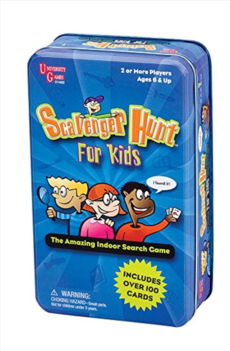 Scavenger Hunt For Kids Tin