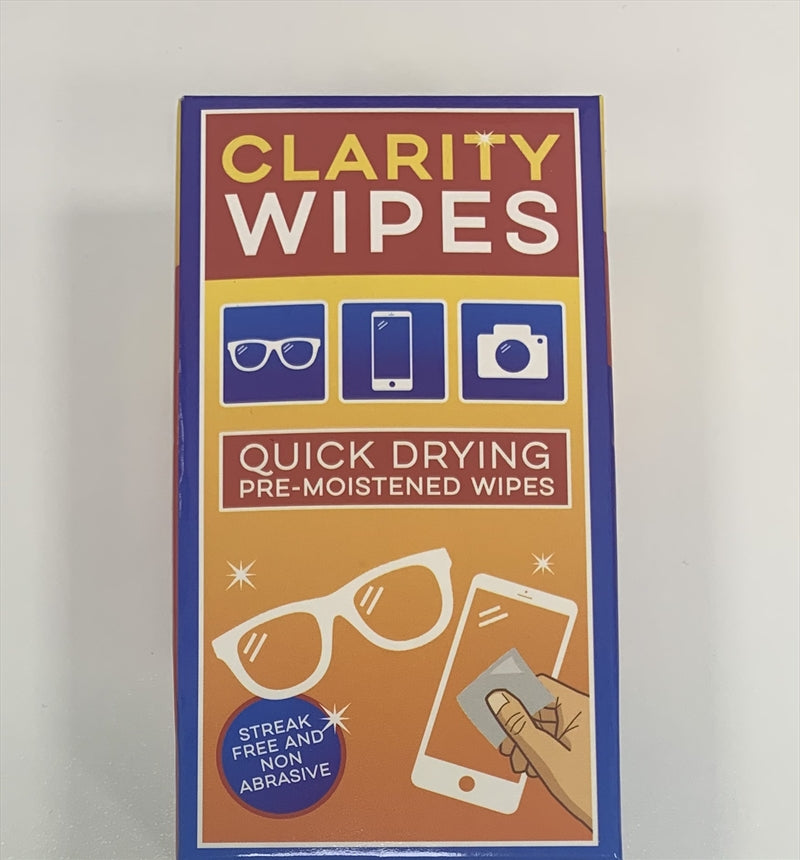 Clarity Wipes 16pk