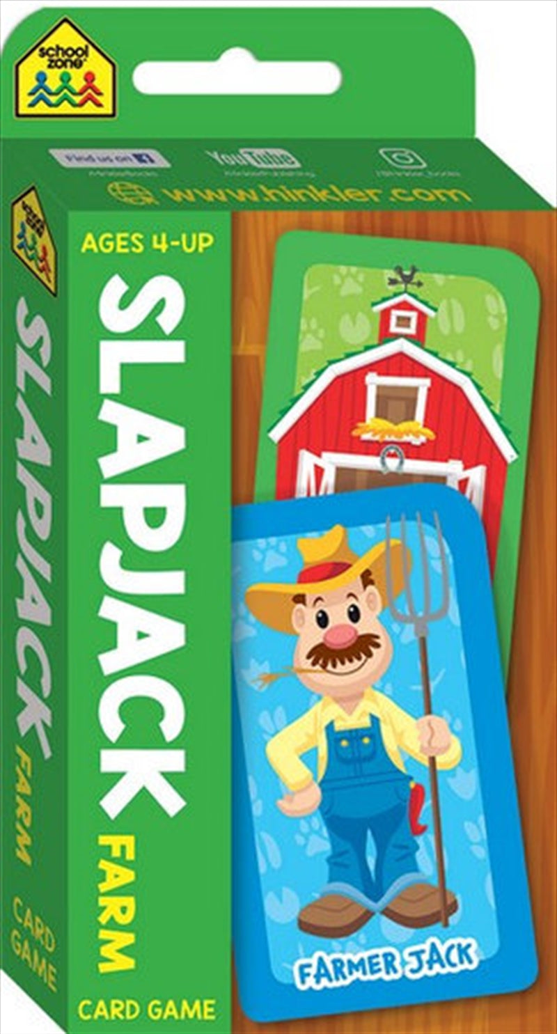 School Zone Slapjack Flash Card Game